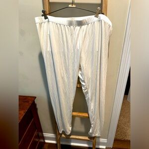 Modern Movement White Pajama Bottoms